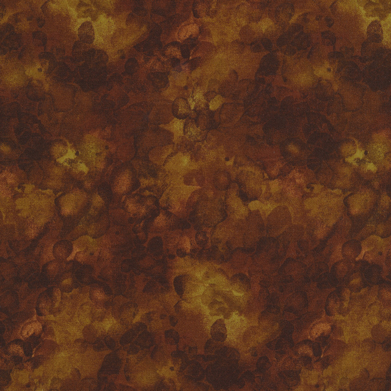 Brown mottled and marbled basics fabric | Shabby Fabrics