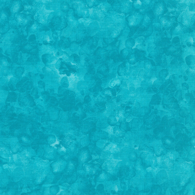 A light turquoise marbled and mottled basics fabric | Shabby Fabrics