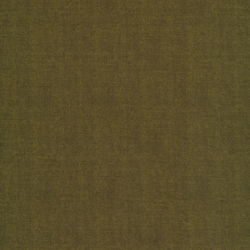 A dark olive textured fabric | Shabby Fabrics