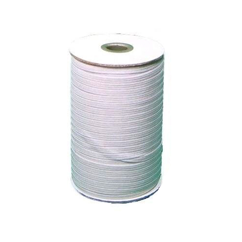 Stretchrite White Braided Elastic - 1/4in x 4yds