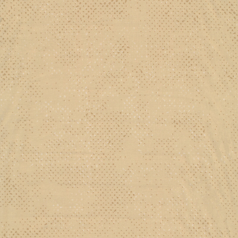 Textured sand fabric with a pattern of small tonal speckles