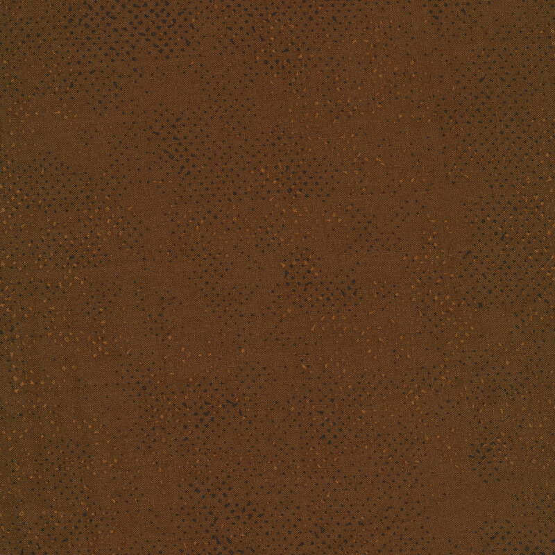 Dark brown fabric with tonal spots and texture | Shabby Fabrics