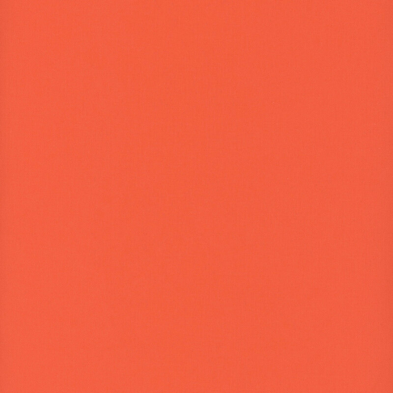 Solid bright red orange fabric