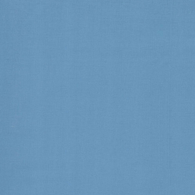 Solid medium blue fabric