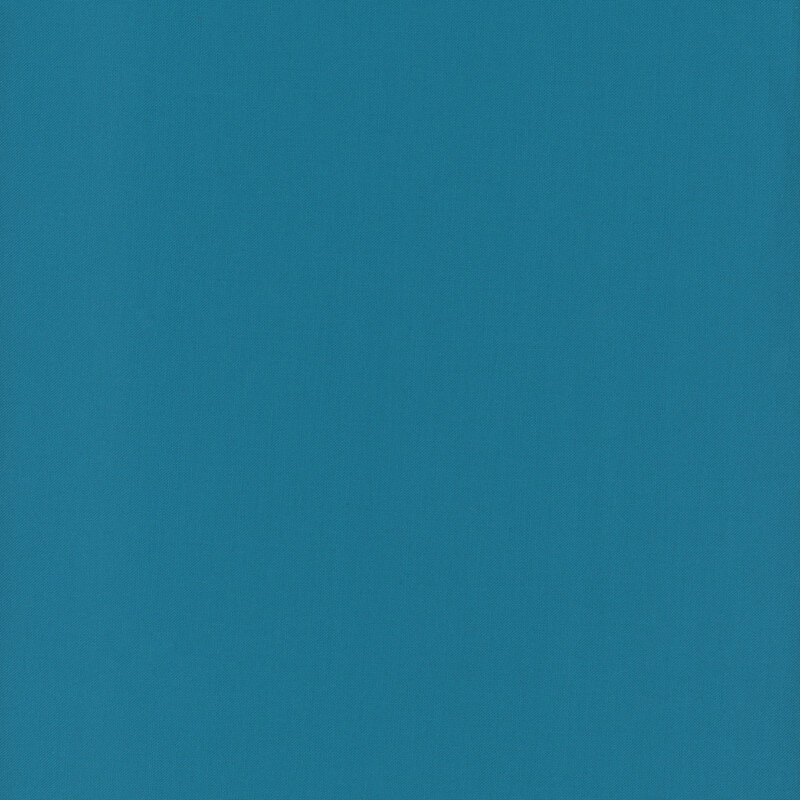 Solid deep teal blue fabric swatch.