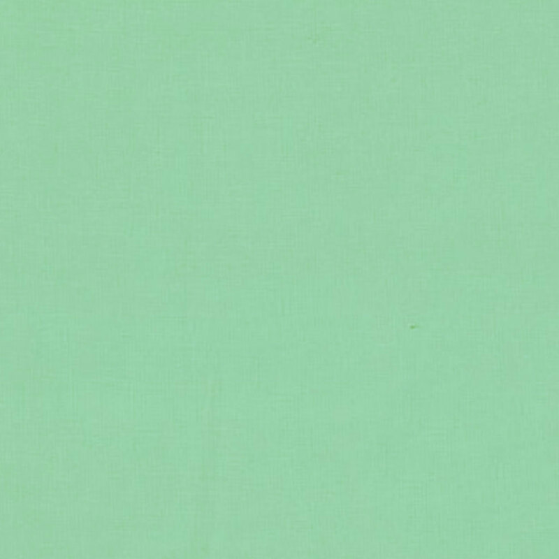 Solid soft green fabric | Shabby Fabrics