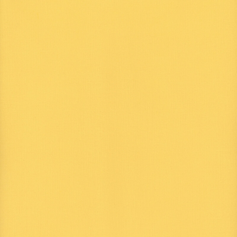 A smooth, solid buttercup yellow fabric with a subtle texture