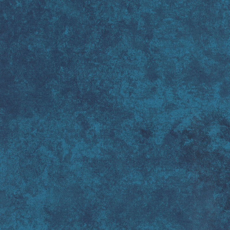 Blue tonal mottled basic fabric