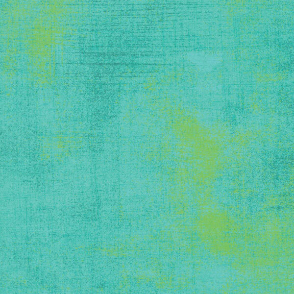 Aqua grunge textured fabric | Shabby Fabrics