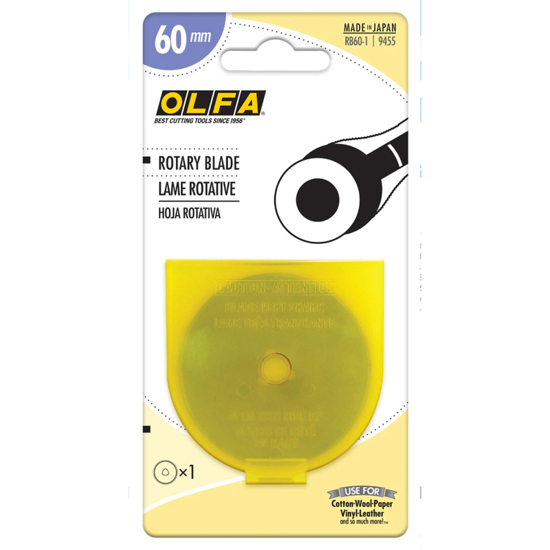 Olfa 60mm Rotary Blade - 1 Pack | Shabby Fabrics