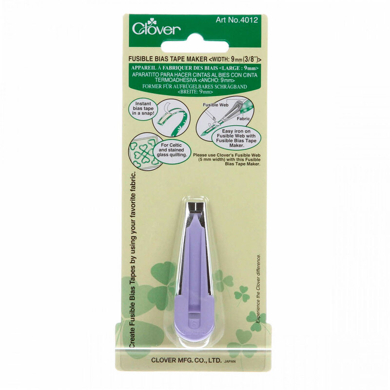 Clover Fusible Bias Tape Maker - 3/8