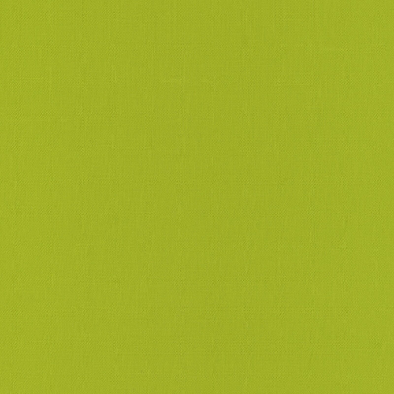 Solid dark lime green fabric | Shabby Fabrics