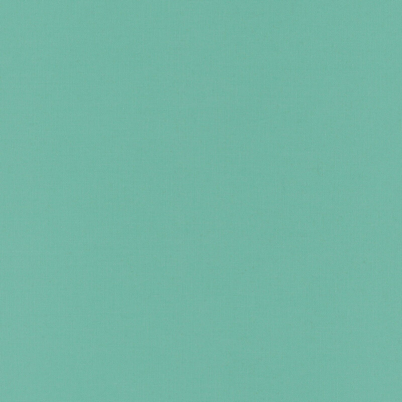 Solid dusty teal fabric swatch.