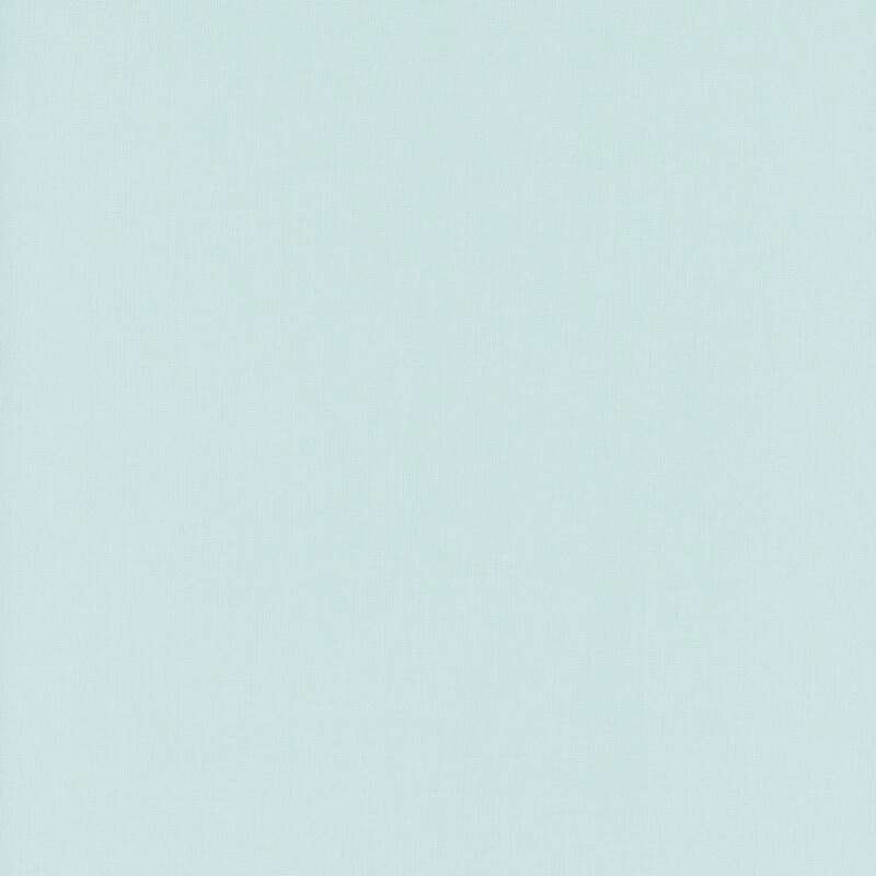 A smooth, solid seafoam green fabric swatch.