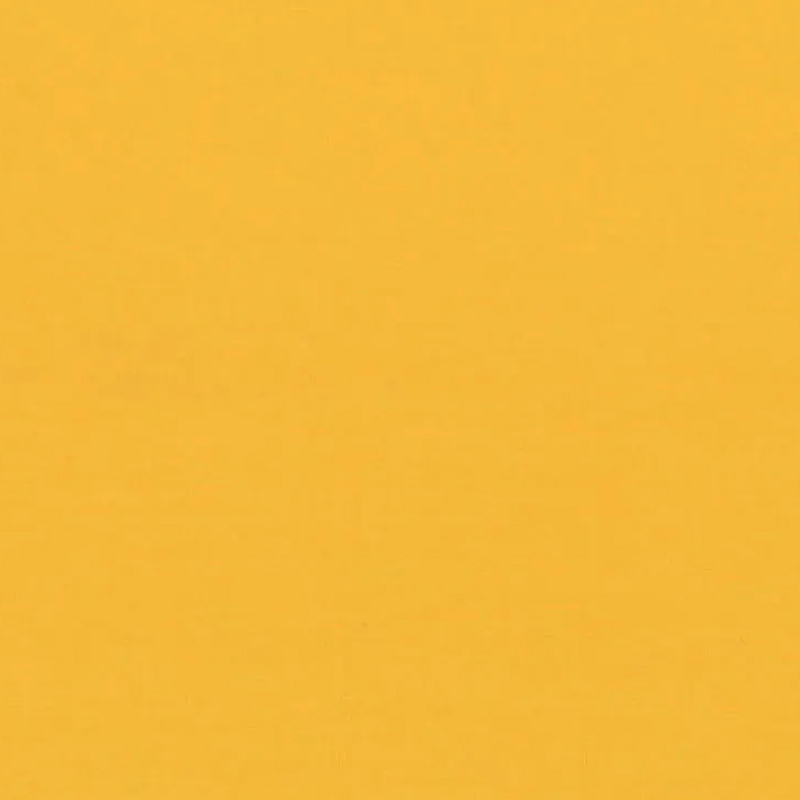 Solid cotton fabric colored saffron yellow