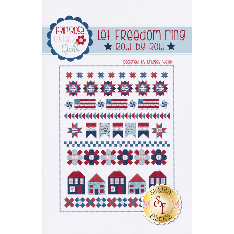 Let Freedom Ring Row-by-Row Pattern | Shabby Fabrics