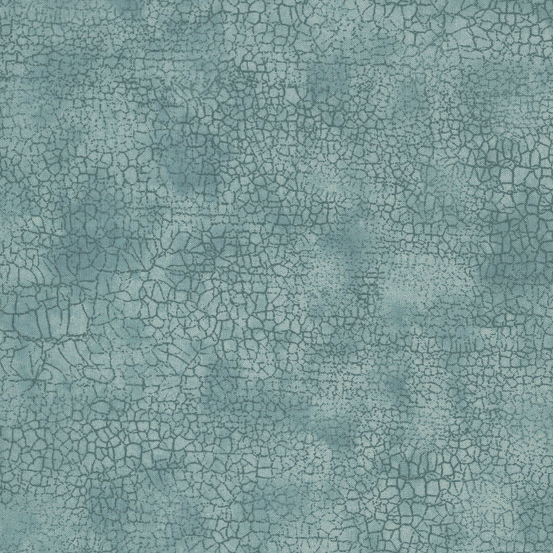 Mottled tonal dark teal fabric features crackle texture design | Shabby FabricsMottled tonal dark teal fabric features crackle texture design | Shabby Fabrics