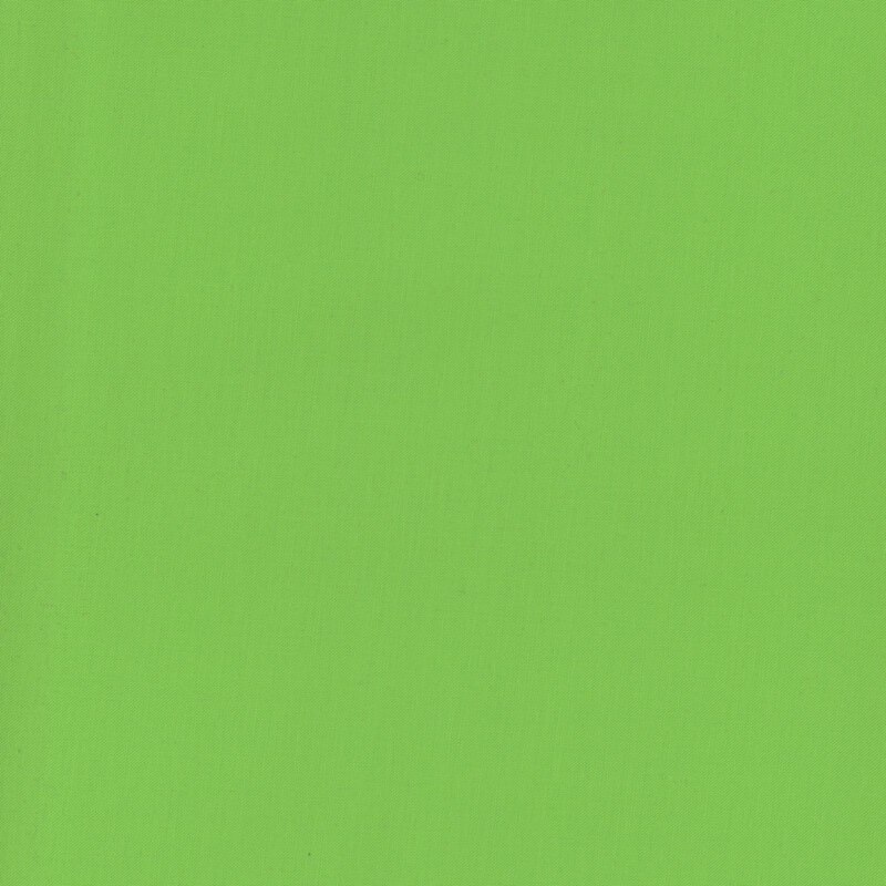 Solid bright green fabric