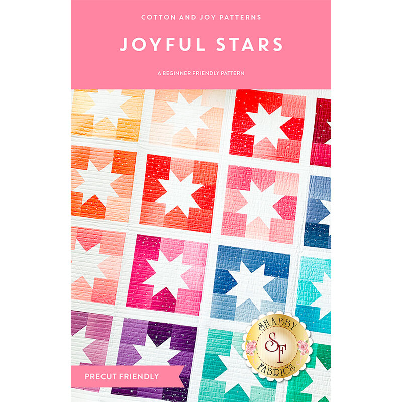 Joyful Stars Pattern | Shabby Fabrics