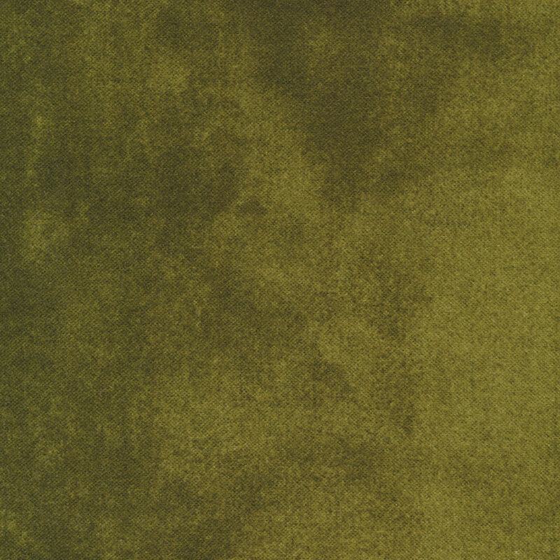 Mottled green flannel fabric | Shabby Fabrics