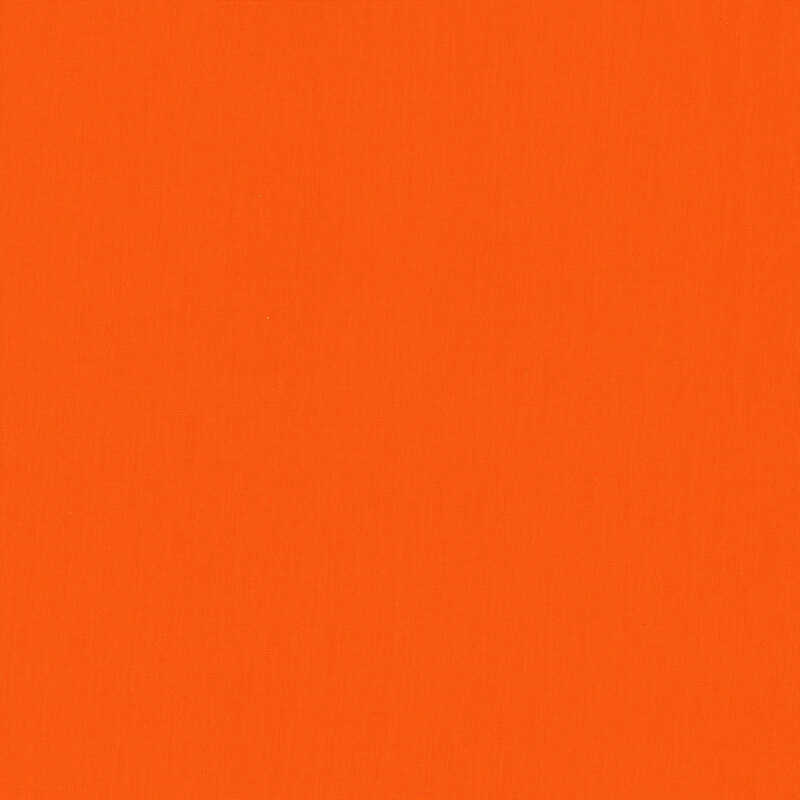 Solid bright orange fabric 