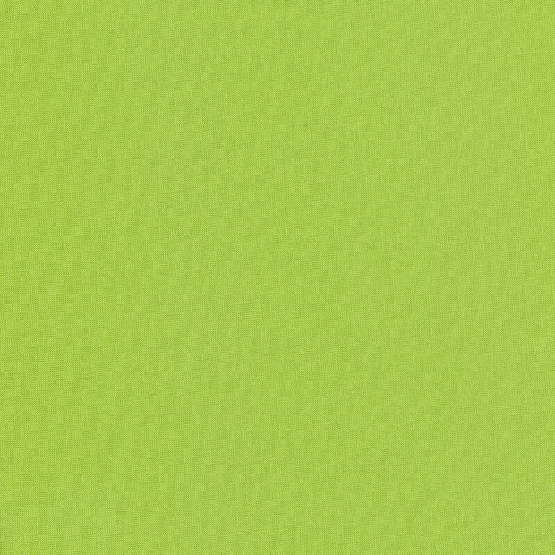 Solid light bright green fabric | Shabby Fabrics