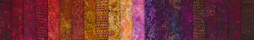 go to Sunrise Blossoms Artisan Batiks